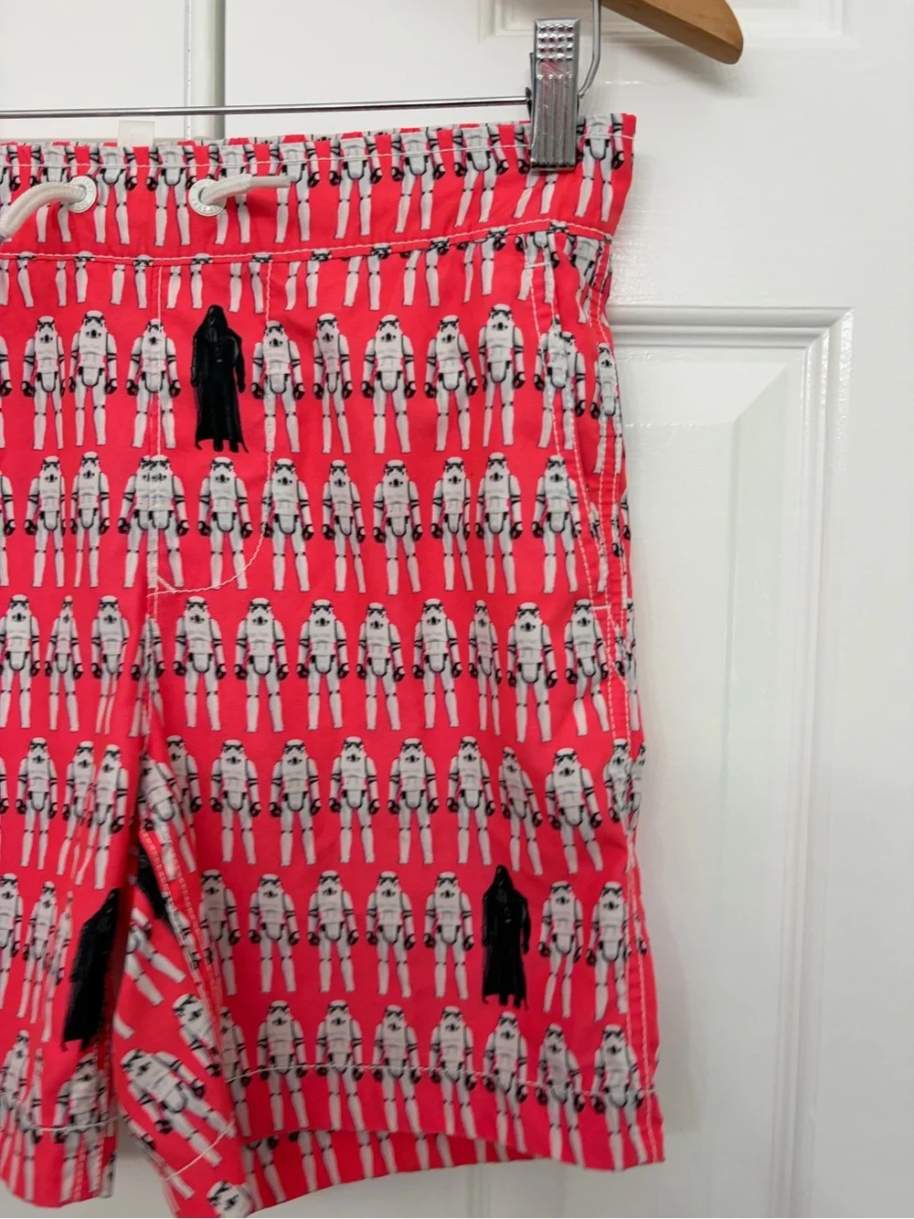 GAP Star Wars Darth Vader & Storm Troopers Neon Bathing Suits Medium (size 8)